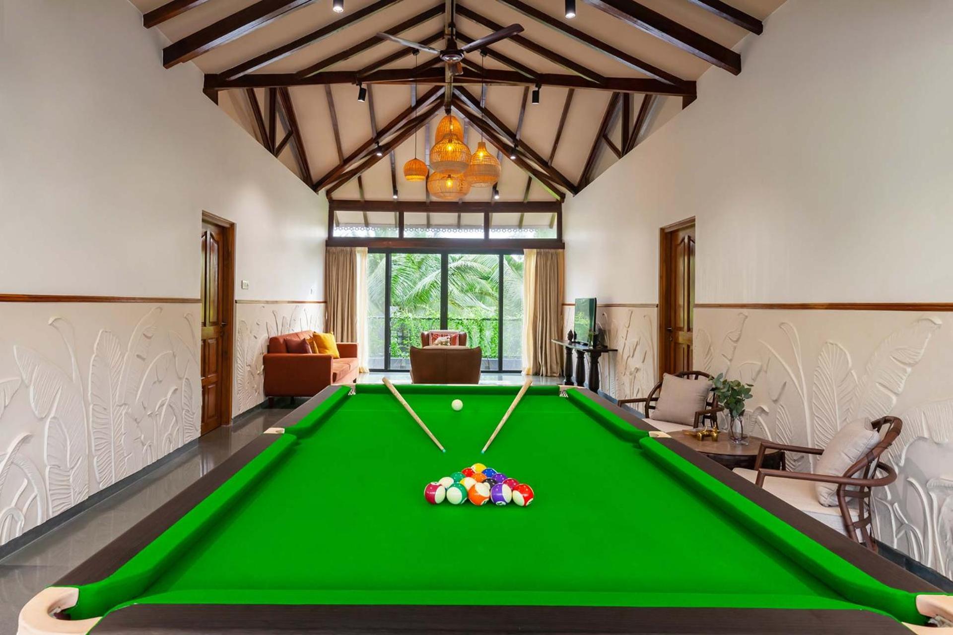 Villa Sereno By Stayvista - An Elegant And Entertaining Retreat Featuring A Swimming Pool, Outdoor Jacuzzi, Modern Interiors, And A Snooker Table Alībāg Exterior foto